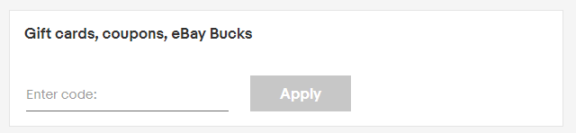 ebay apply coupon at checkout