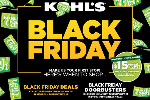 kohls black friday 2023 Ad